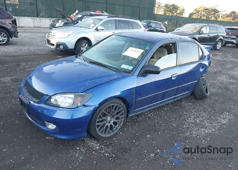 2004 Honda Civic Vp z USA, uszkodzony, nr VIN 1HGES16394L015934